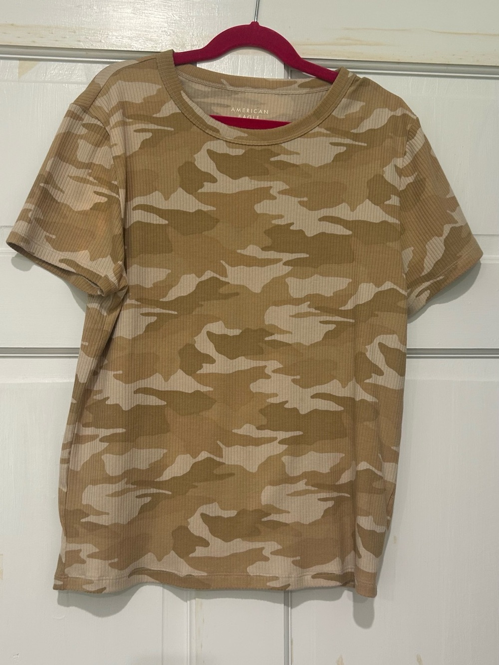 American Eagle Camo Short Sleeve Tee